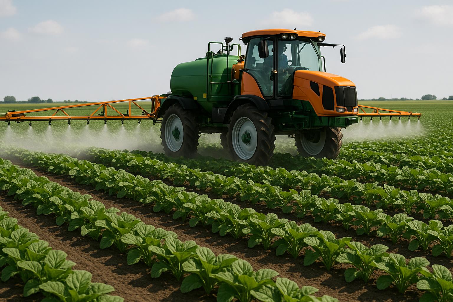Agricultural spraying